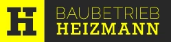Logo Baubetrieb Heizmann Schwarz Gelb