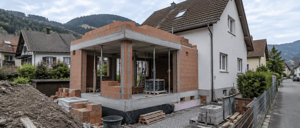 Anbaufirma für Privatgebäude